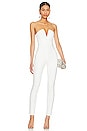 view 1 of 3 Madi Strapless Jumpsuit in White