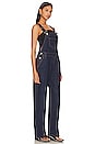 view 2 of 4 Deanna Relaxed Overalls in Dark Denim