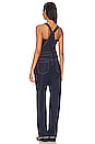 view 3 of 4 Deanna Relaxed Overalls in Dark Denim