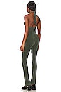 view 3 of 3 Camillie Halter Jumpsuit in Forest Green
