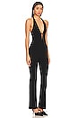 view 2 of 3 Dela Lace Up Jumpsuit in Black