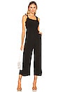 view 1 of 3 Victoria Ruffle Jumpsuit in Black