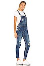 view 2 of 3 Gia Denim Overalls in Medium Denim Wash