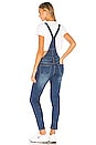 view 3 of 3 Gia Denim Overalls in Medium Denim Wash