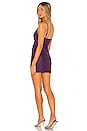 view 3 of 3 Molina Twist Mini Dress in Plum