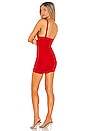 view 3 of 3 Darlene Mesh Mini Dress in Red