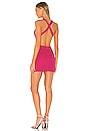 view 4 of 4 Ameliah Plunge Mini Dress in Pink