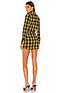 view 3 of 3 ENSEMBLE JUPE AALIYAH in Yellow Plaid