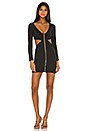 view 1 of 4 Roza Mini Dress in Black