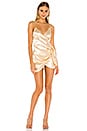 view 1 of 3 Lennie Wrap Dress in Champagne
