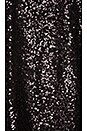 view 4 of 4 Ivy Sequin Cut Out Dress in Black