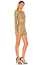 view 2 of 4 Althea Mini Dress in Gold