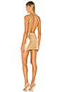 view 3 of 3 ROBE COURTE PERRIE in Gold