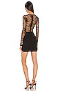 view 3 of 3 Amelie Lace Mini Dress in Black
