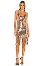 view 1 of 4 Raquel Mini Dress in Gold