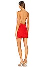 view 3 of 3 Jessa Open Back Dress in Red