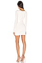 view 3 of 3 Sierah Jersey Wrap Dress in White