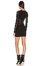 view 3 of 3 Starla Knit Mini Dress in Black