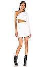 view 1 of 3 Essie One Shoulder Dress in White