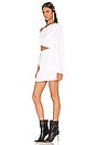 view 2 of 3 Essie One Shoulder Dress in White