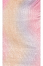 view 4 of 4 Heather Deep V Dress in Multi Metallic