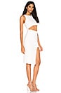 view 2 of 3 Amira Cut Out Dress in Ivory