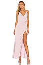 view 1 of 3 Belle Slit Maxi Dress in Mauve