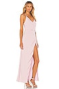 view 2 of 3 Belle Slit Maxi Dress in Mauve