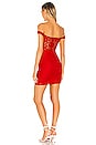 view 3 of 3 VESTIDO DESCUBIERTO NARESSA in Red