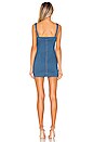 view 3 of 3 Katherine Denim Mini Dress in Mid Blue Wash