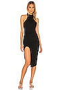 view 1 of 3 Mansa Slit Midi Dress in Black