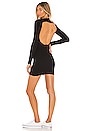 view 1 of 3 Hera Backless Mini Dress in Black