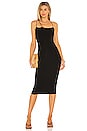 view 1 of 3 VESTIDO MIDI JACQUELYN in Black
