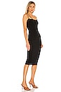 view 2 of 3 VESTIDO MIDI JACQUELYN in Black