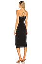 view 3 of 3 VESTIDO MIDI JACQUELYN in Black