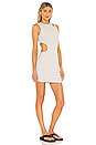 view 2 of 3 Bri Cut Out Dress in Heather Grey