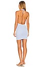 view 3 of 3 Reese Halter Dress in Light Blue