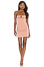view 1 of 3 Luna Lace Mini Dress in Blush