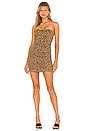 view 1 of 3 Liz Strapless Mini Dress in Leopard