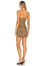 view 3 of 3 Liz Strapless Mini Dress in Leopard