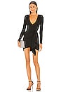 view 1 of 3 Martyna Deep V Dress in Black