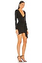 view 2 of 3 Martyna Deep V Dress in Black