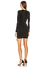 view 3 of 3 Martyna Deep V Dress in Black