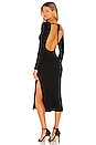view 1 of 3 BACKLESS 원피스 in Black