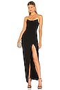 view 1 of 3 Ryleigh Strapless Maxi Dress in Black