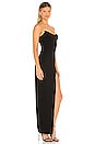 view 2 of 3 Ryleigh Strapless Maxi Dress in Black