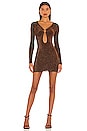view 1 of 4 Naomi Mini Dress in Copper