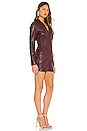 view 2 of 3 Nia Mini Dress in Wine