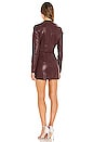 view 3 of 3 Nia Mini Dress in Wine