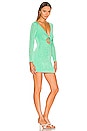 view 2 of 3 Hailey Mini Dress in Green